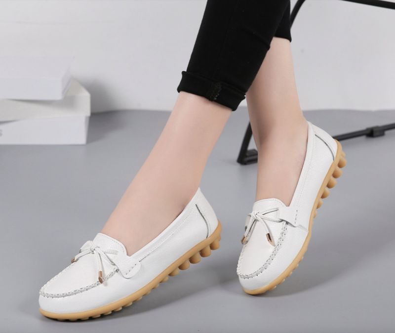 Galicia Dames Platte Schoenen - Rood