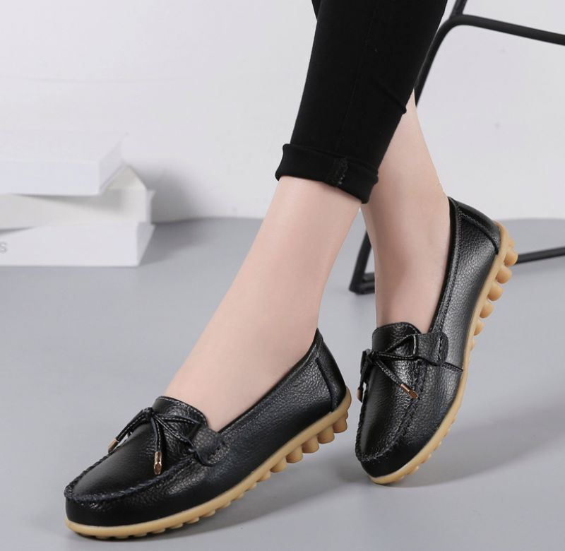 Galicia Dames Platte Schoenen - Rood