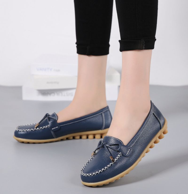 Galicia Dames Platte Schoenen - Rood
