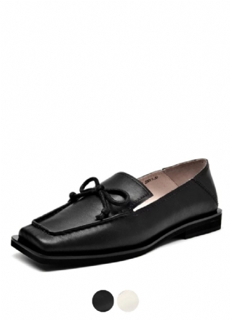 Galina Damesschoenen Met Platte Leren Loafers