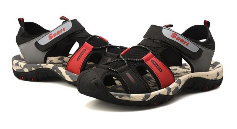Galion Heren Mode Sandalen - Koffie
