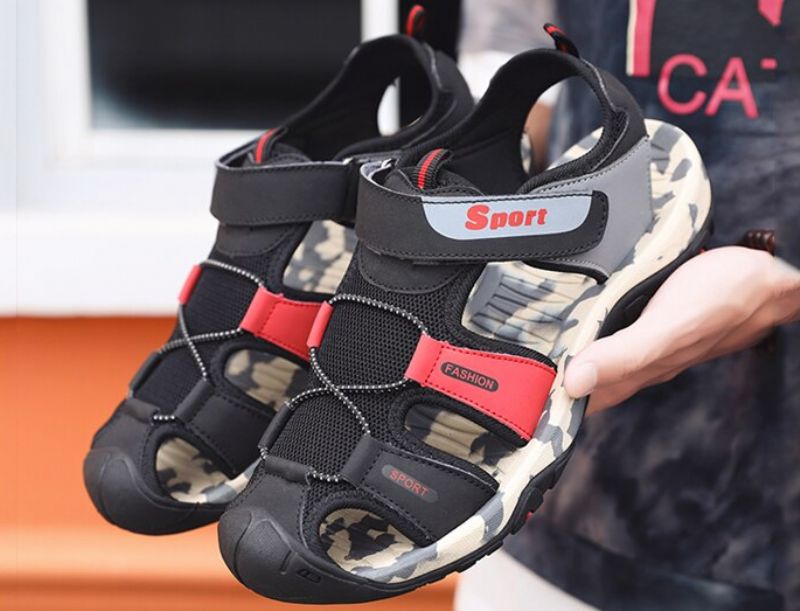 Galion Heren Mode Sandalen - Koffie