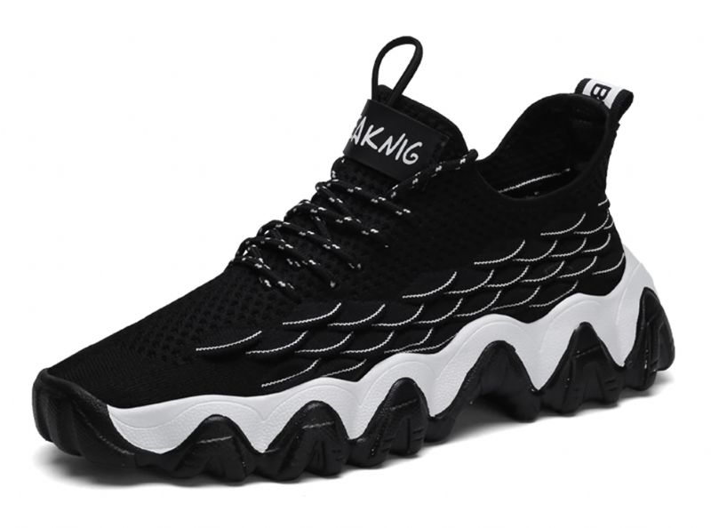 Ganan Heren Fashion Sneakers - Zwart