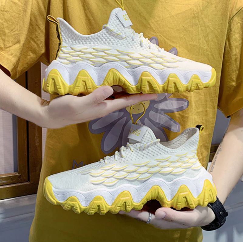 Ganan Heren Fashion Sneakers - Zwart