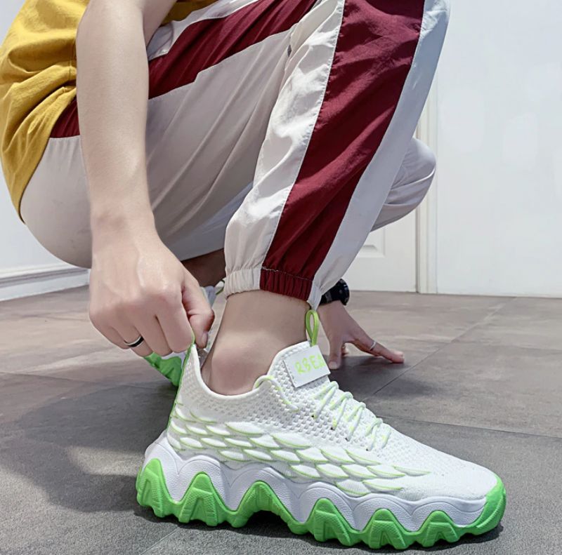 Ganan Heren Fashion Sneakers - Zwart