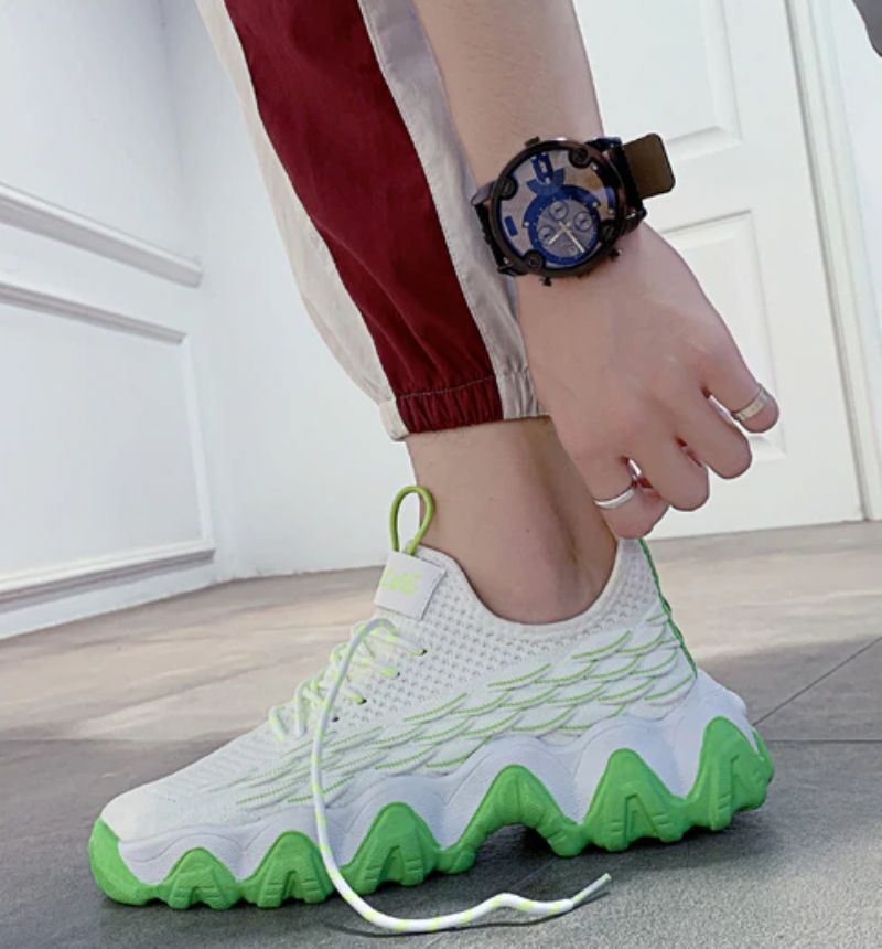 Ganan Heren Fashion Sneakers - Zwart