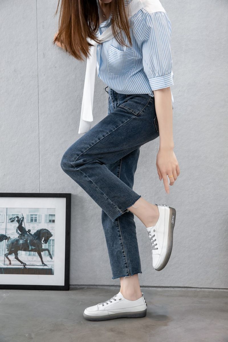 Gardel Loafer Schoenen Voor Dames - Wit