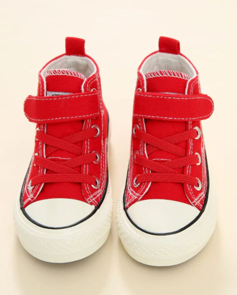 Garfi Unisex Hoge Sneaker Voor Kinderen - Rood