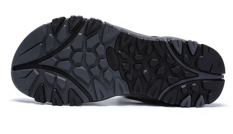 Garlick Heren Zomer Sandalen - Zwart