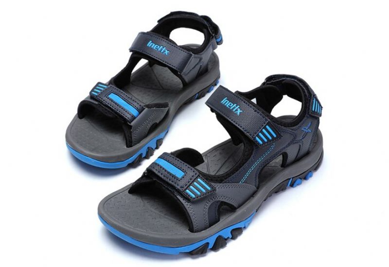 Garlick Heren Zomer Sandalen - Zwart