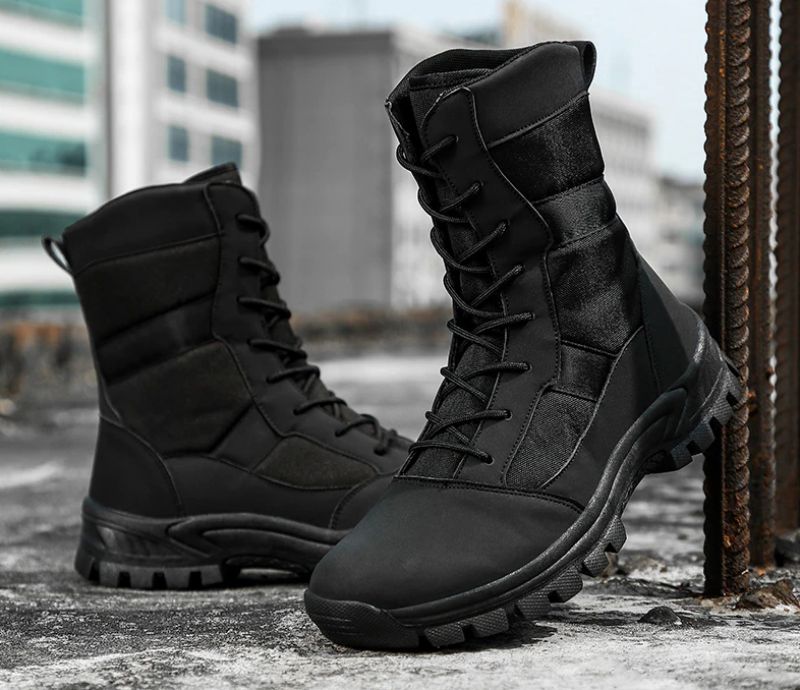 Garren Heren Militaire Laarzen - Groen