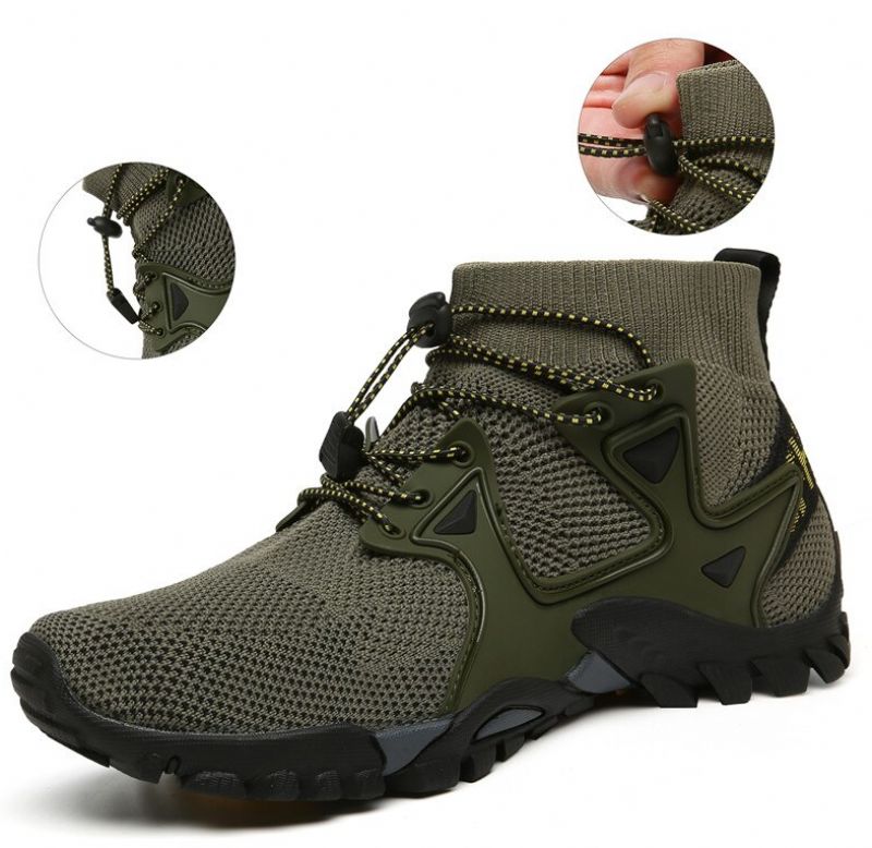 Garu Heren Zomer Sneakers - Olijf