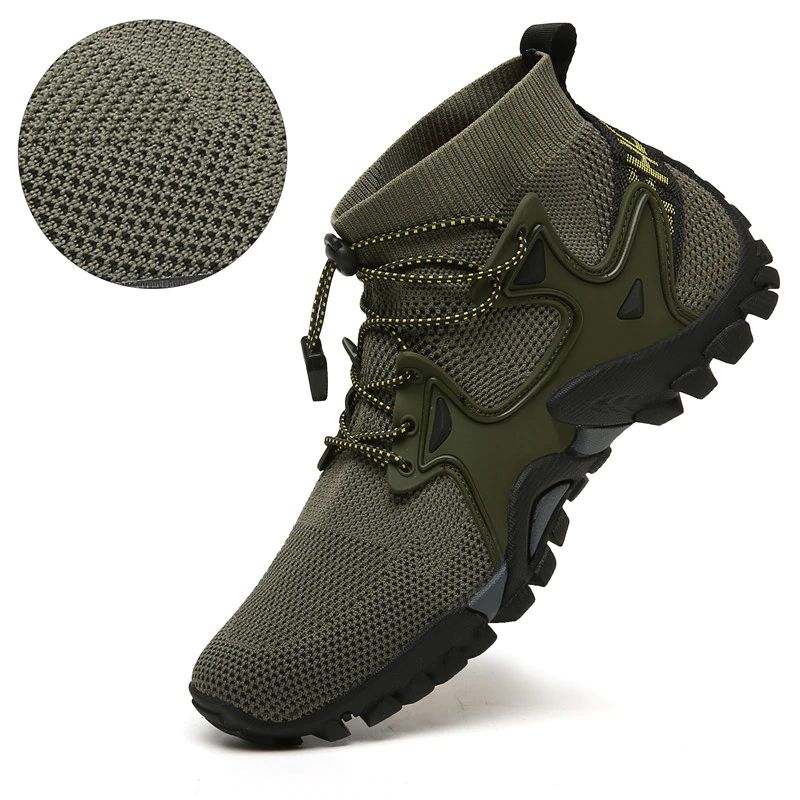 Garu Heren Zomer Sneakers - Olijf