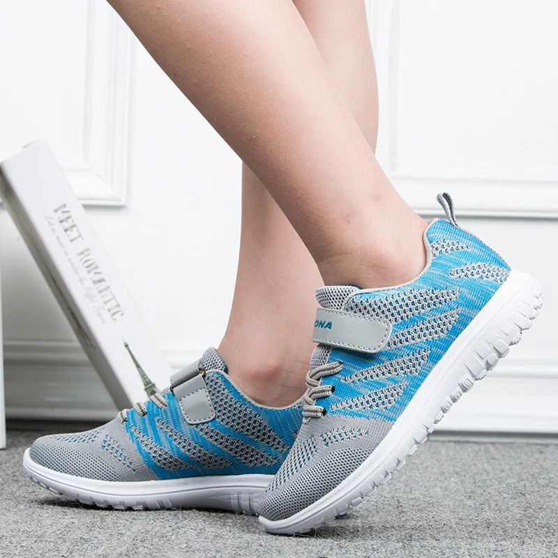 Gary Jongens Hardloopschoenen - Grijs