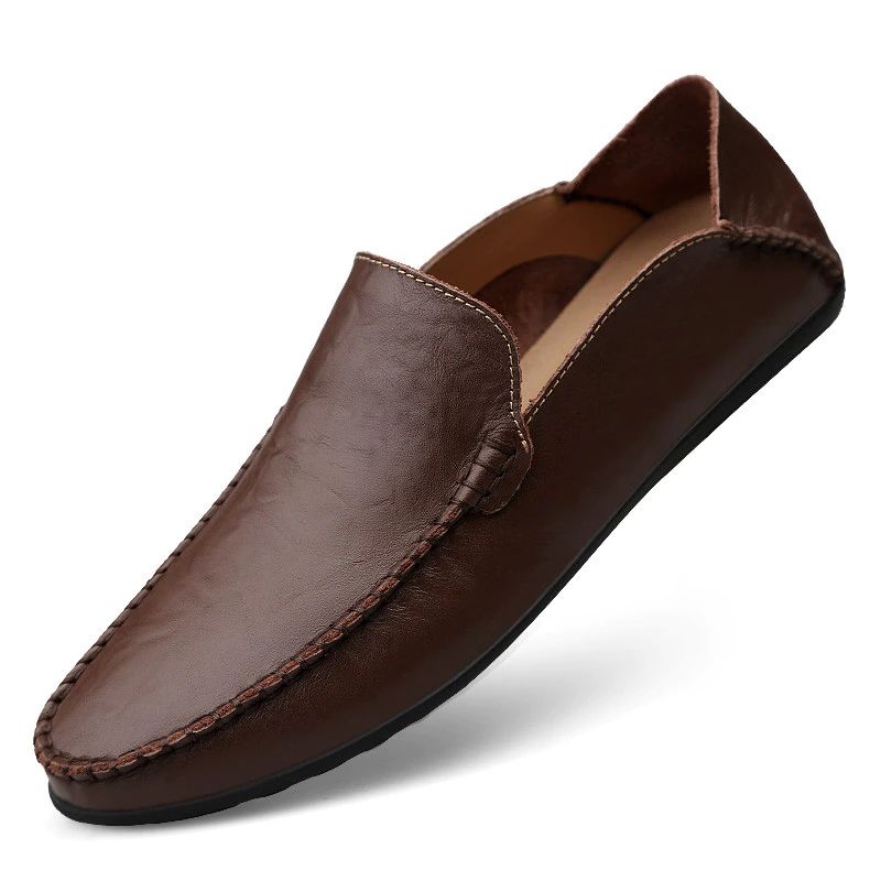 Garzon Heren Loafers Casual Schoenen - Zwart