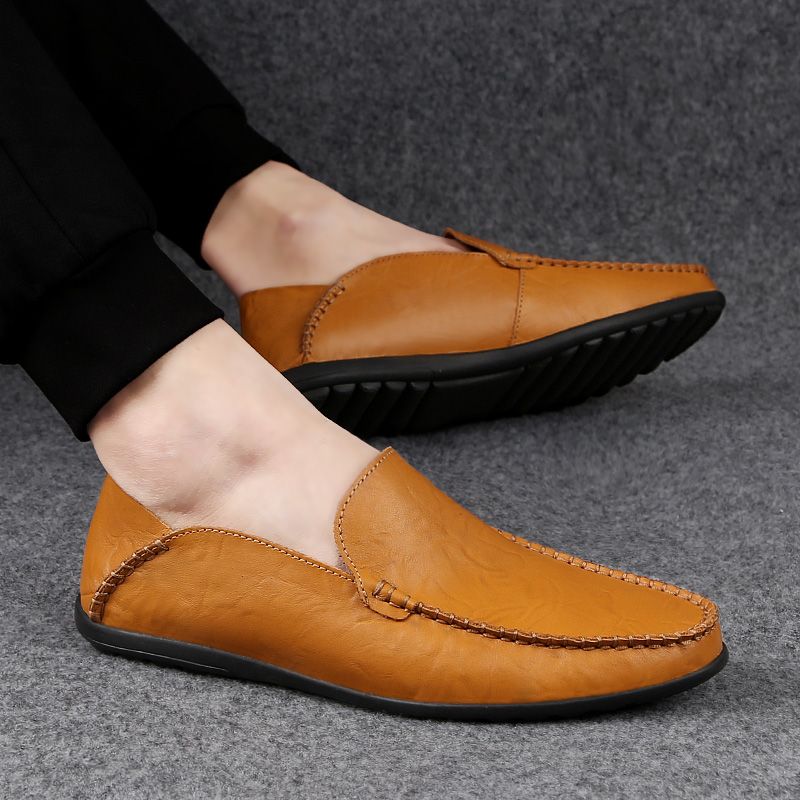Garzon Heren Loafers Casual Schoenen - Zwart