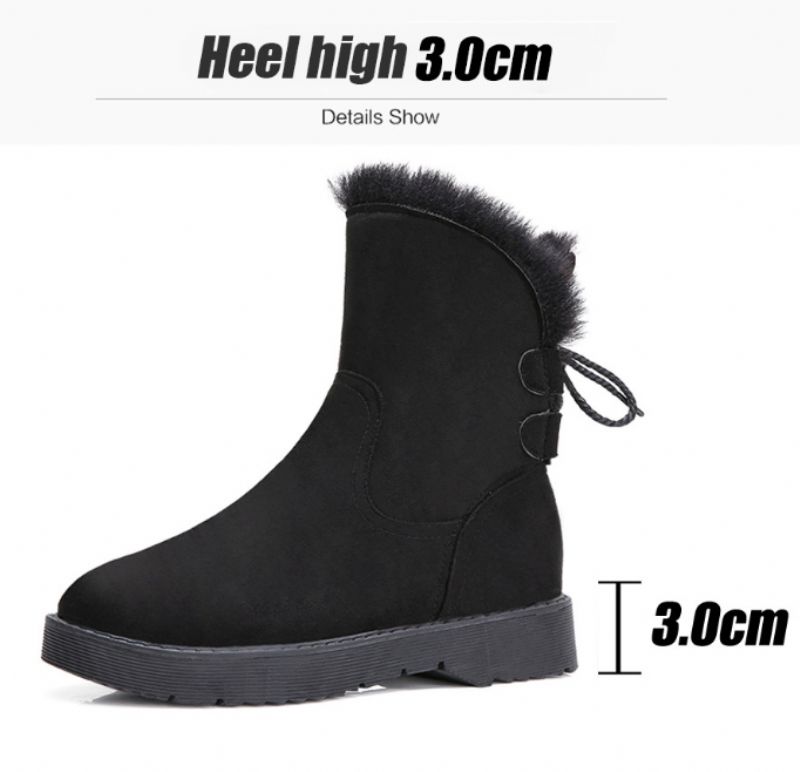 Gaudys Dames Winterlaarzen - Zwart