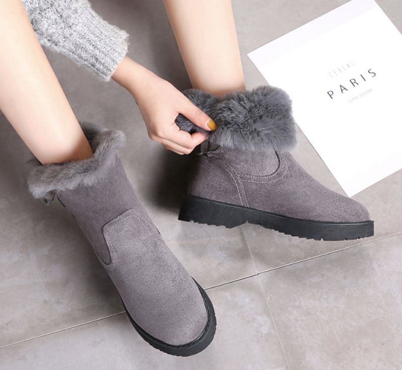 Gaudys Dames Winterlaarzen - Zwart