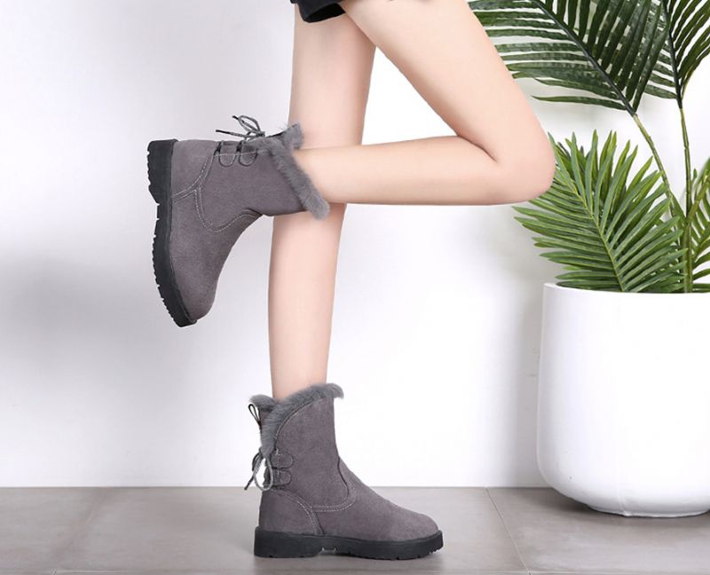 Gaudys Dames Winterlaarzen - Zwart