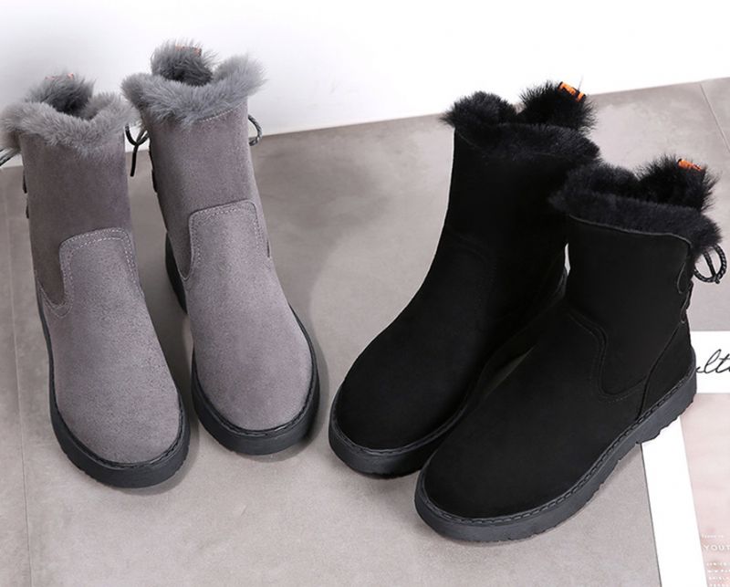Gaudys Dames Winterlaarzen - Zwart