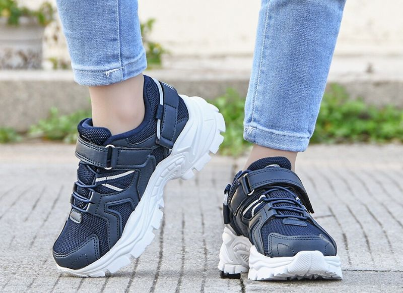 Gauta Unisex Hardloopschoenen Voor Kinderen - Zwart
