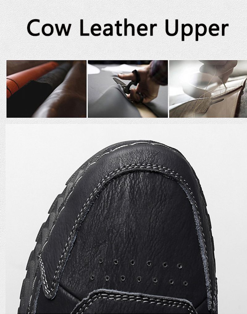Gengar Heren Loafer Schoenen - Zwart