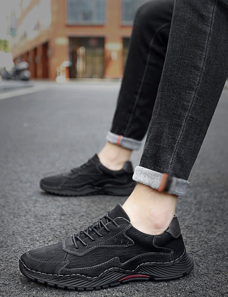 Gengar Heren Loafer Schoenen - Zwart