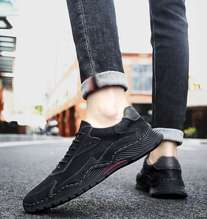 Gengar Heren Loafer Schoenen - Zwart