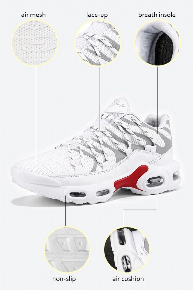 Gengar Heren Outdoor Sneakers - Wit