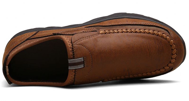 George Heren Loafers Casual Schoenen - Bruin