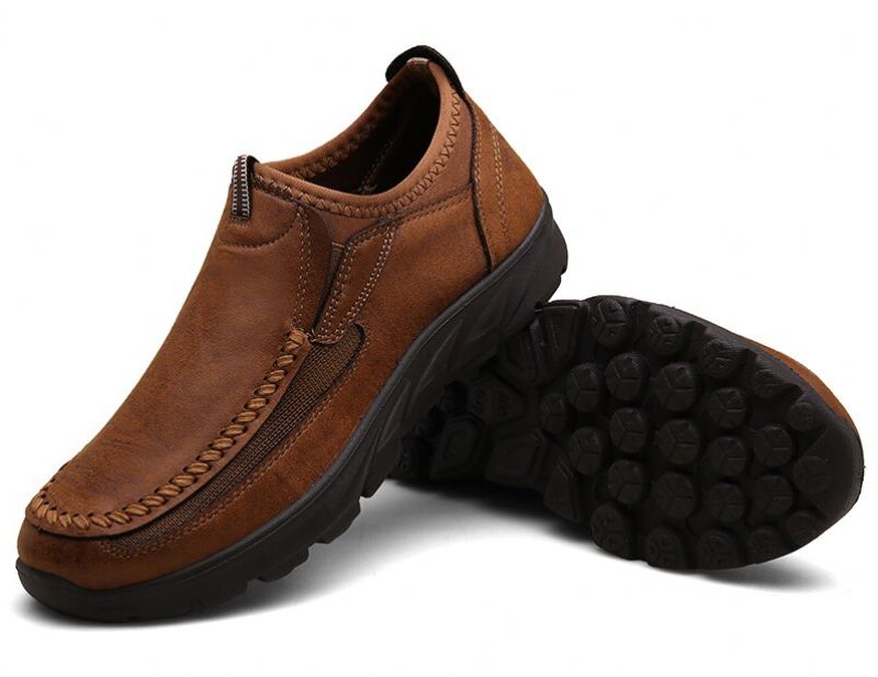 George Heren Loafers Casual Schoenen - Bruin