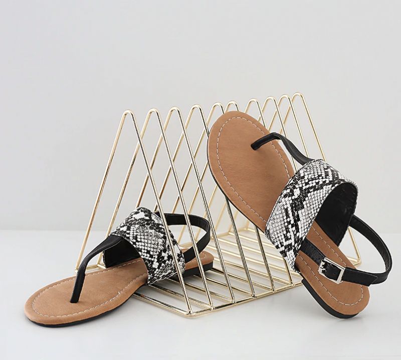 Georgia Sandalen - Zwart