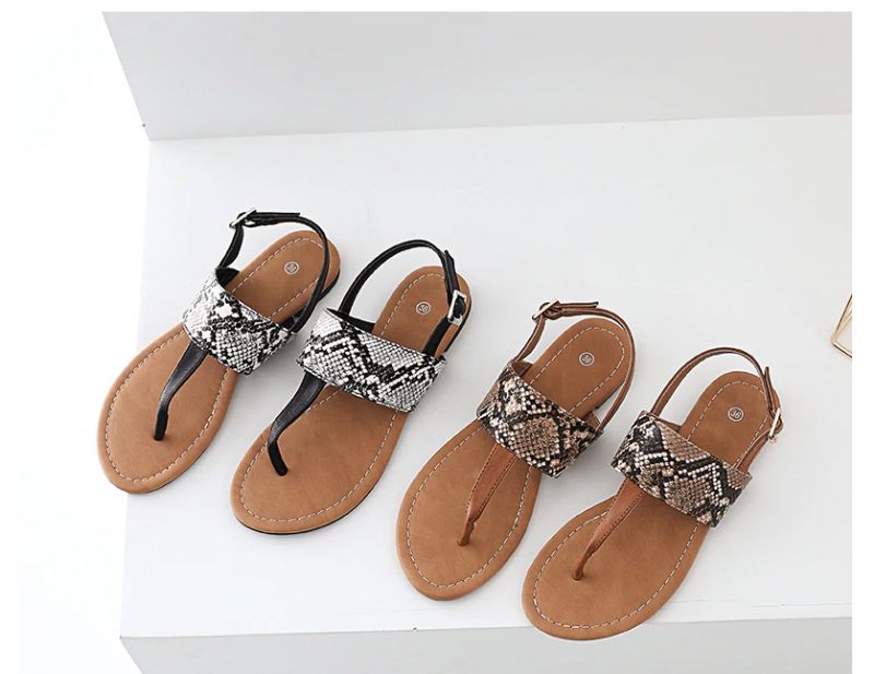 Georgia Sandalen - Zwart