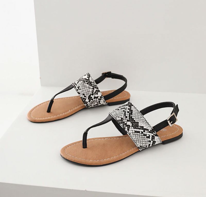 Georgia Sandalen - Zwart