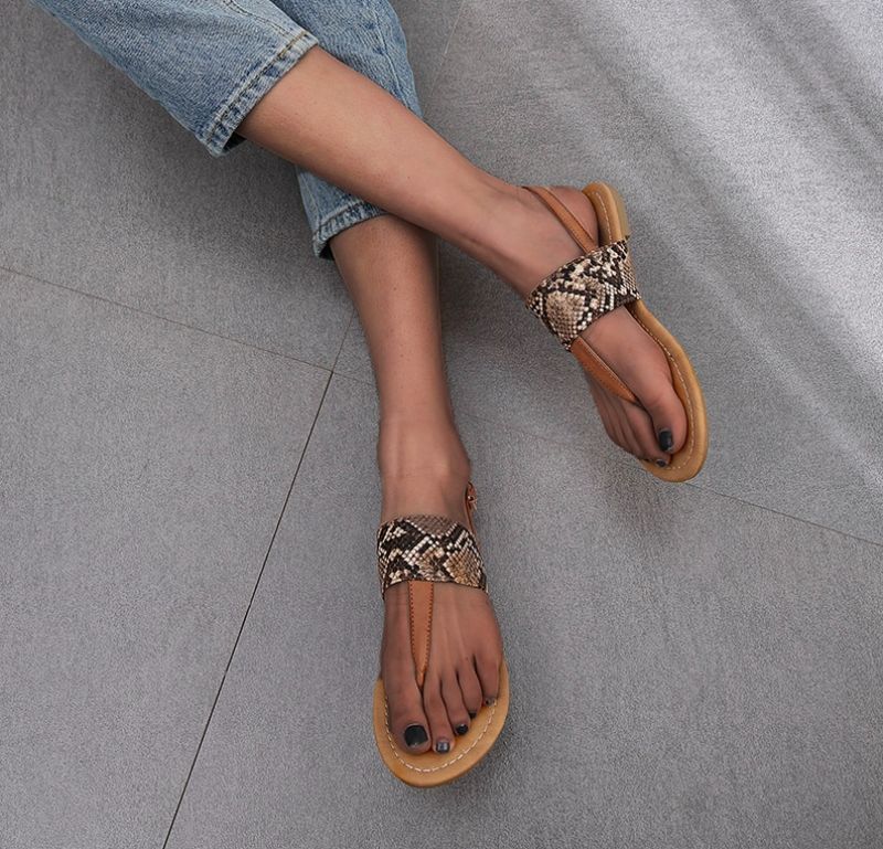 Georgia Sandalen - Zwart