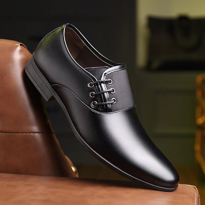 Geprobeerde Heren Loafers Formele Schoenen - Zwart
