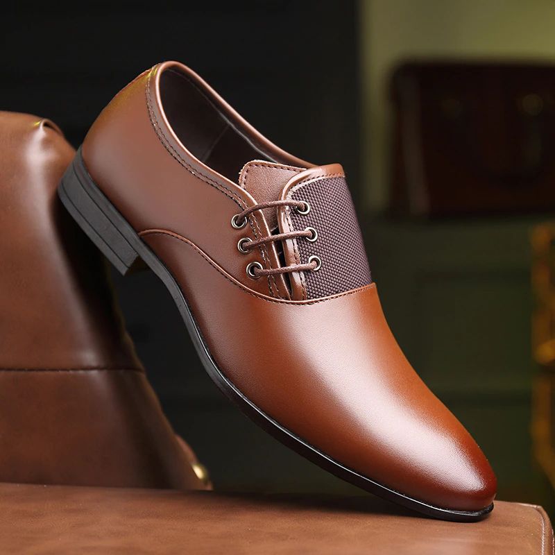 Geprobeerde Heren Loafers Formele Schoenen - Zwart