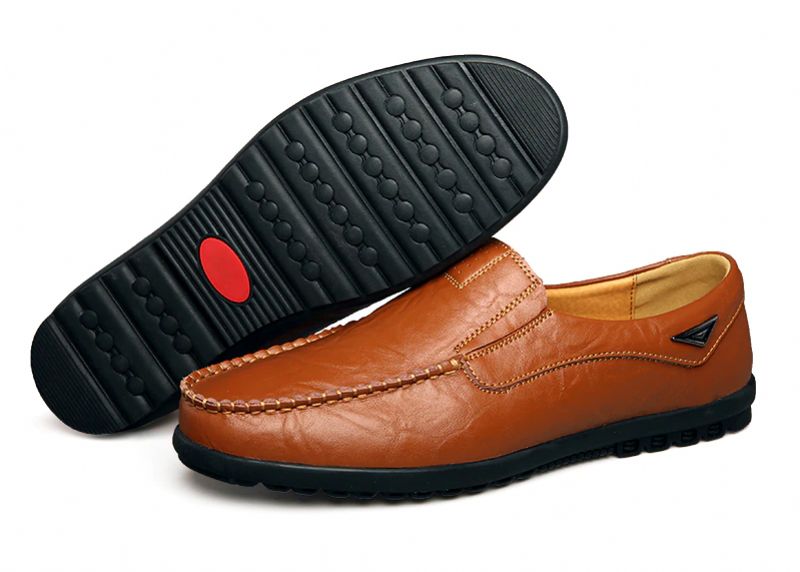 Geronimo Heren Loafers Casual Schoenen - Oranje