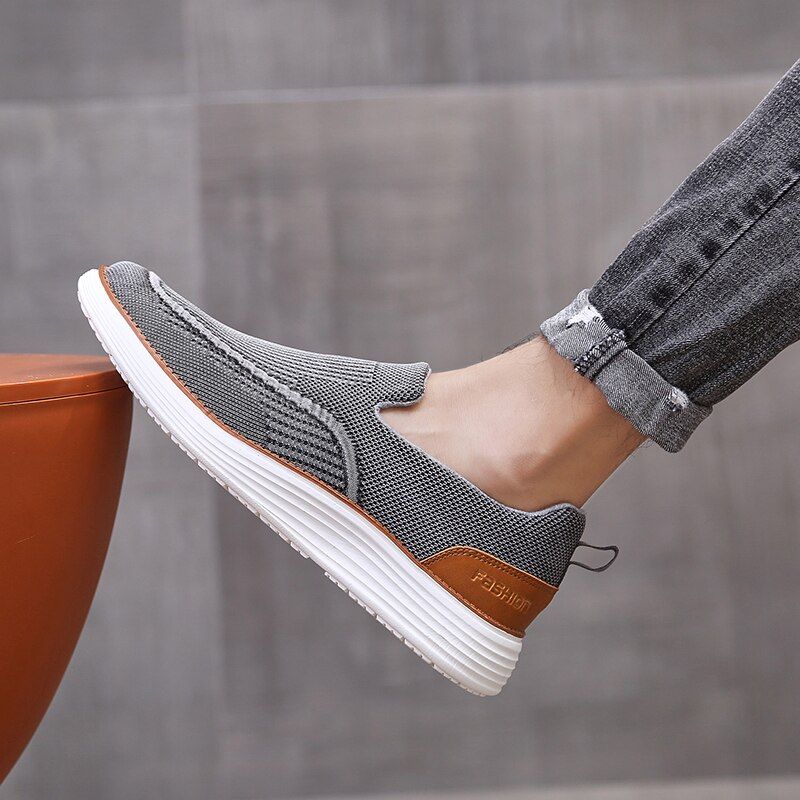 Gerson Heren Loafers Casual Schoenen - Zwart