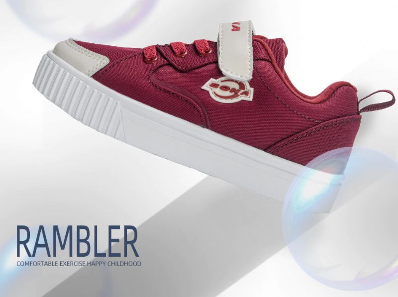 Gerson Jongens Fashion Sneaker - Bordeaux