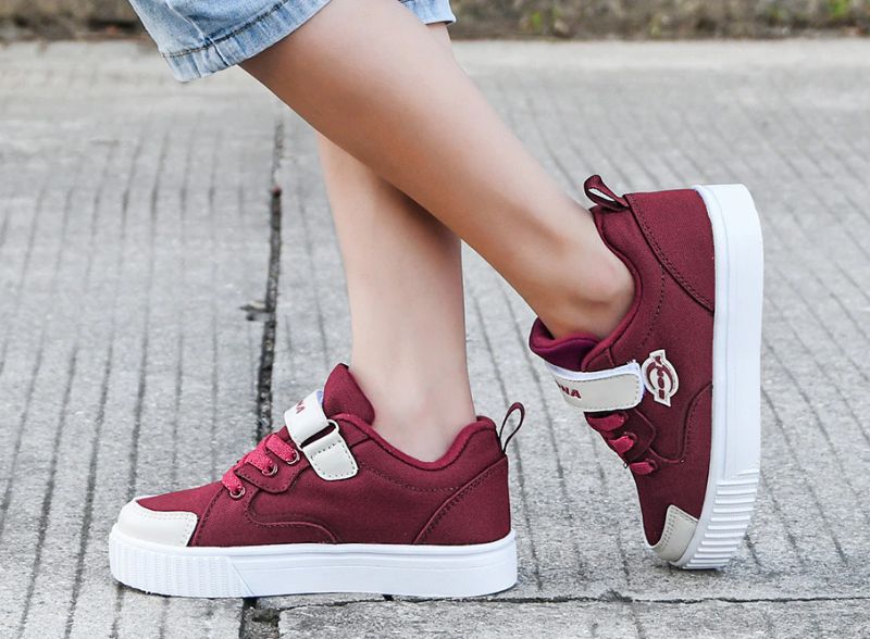 Gerson Jongens Fashion Sneaker - Bordeaux