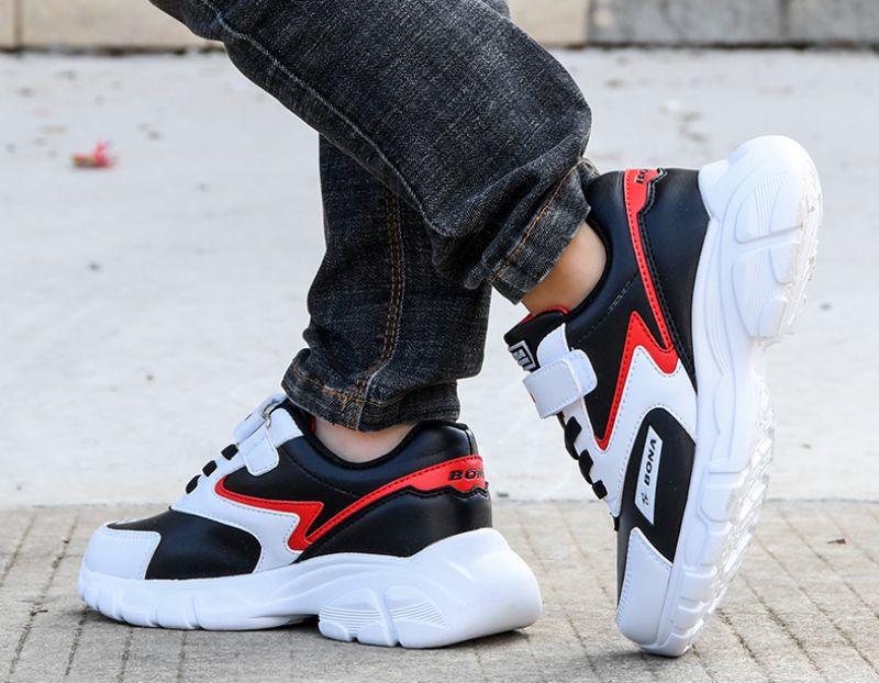 Gerson Jongens Hardloopschoenen - Zwart