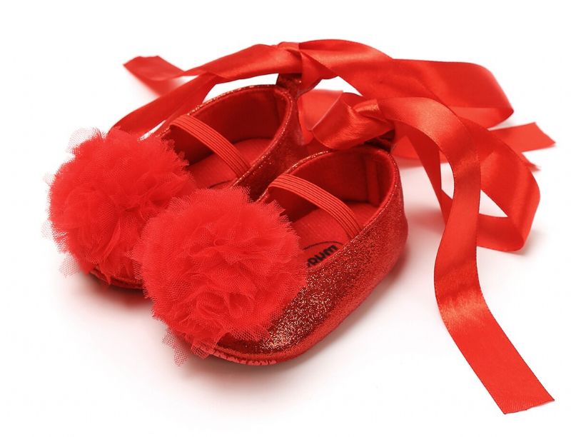 Gertrudix Baby Meisjes Platte Schoenen - Rood