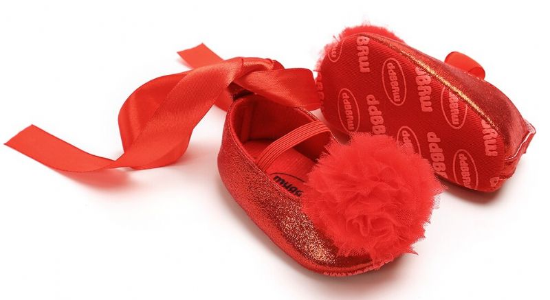 Gertrudix Baby Meisjes Platte Schoenen - Rood