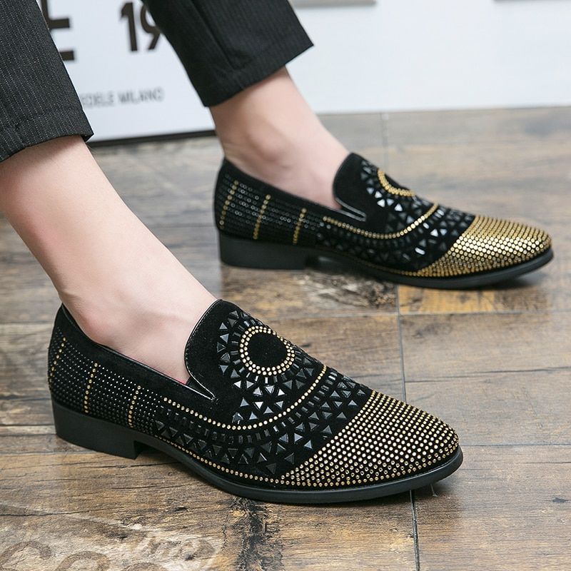 Gianluca Heren Loafer Dress Schoenen - Zwart