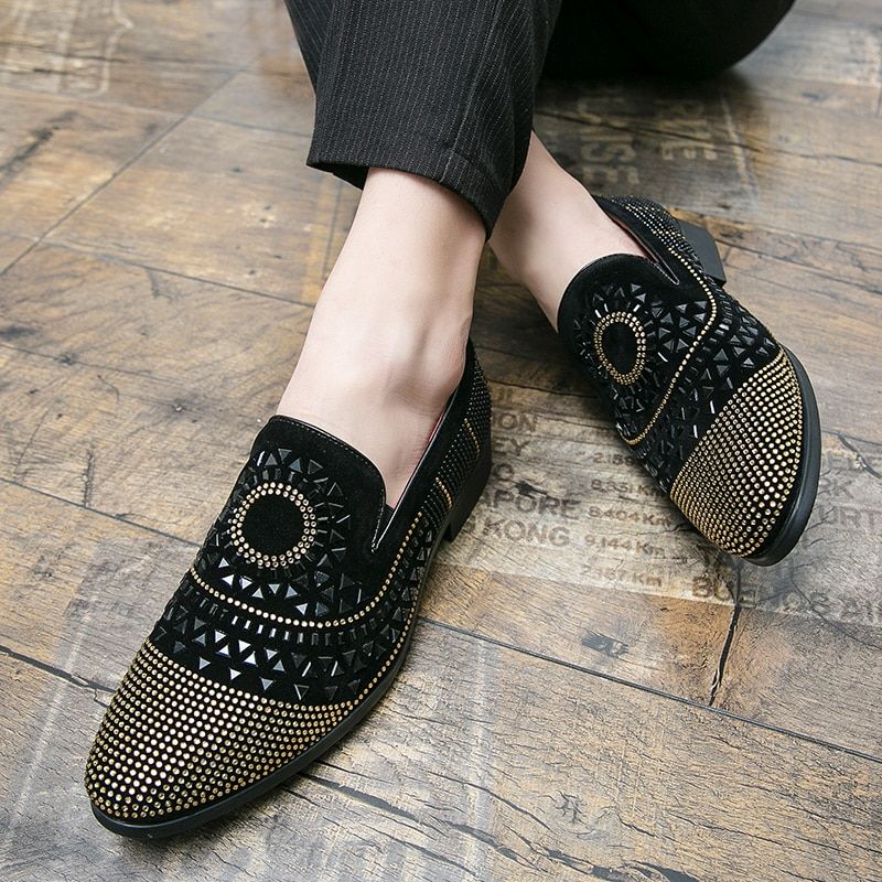Gianluca Heren Loafer Dress Schoenen - Zwart