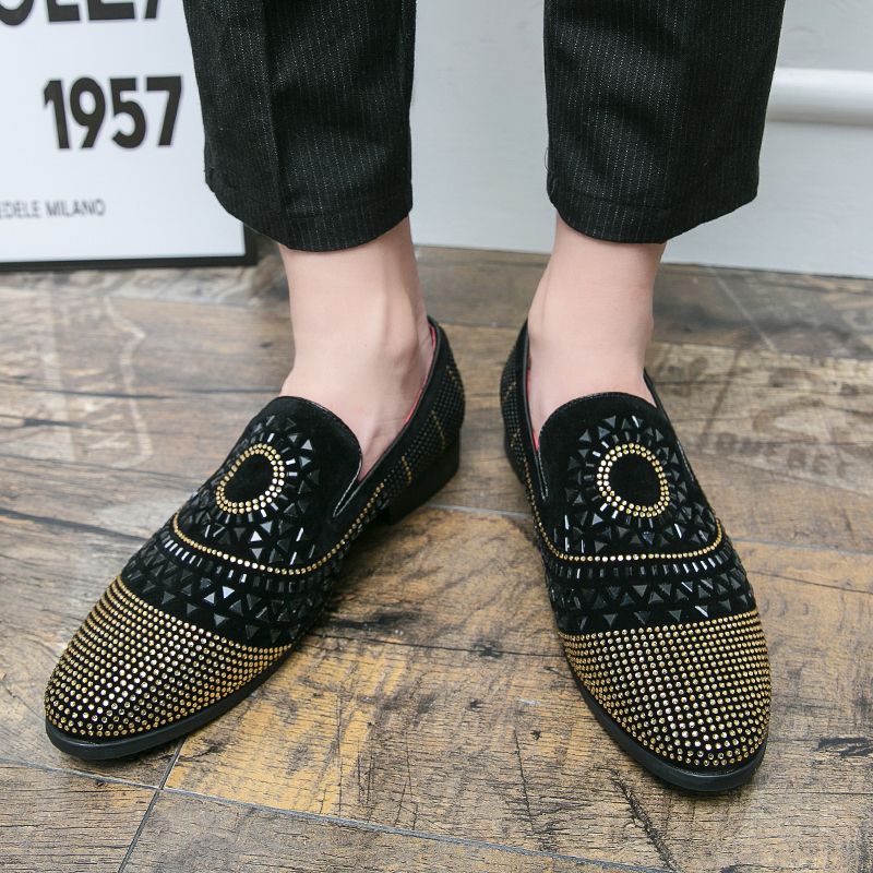 Gianluca Heren Loafer Dress Schoenen - Zwart
