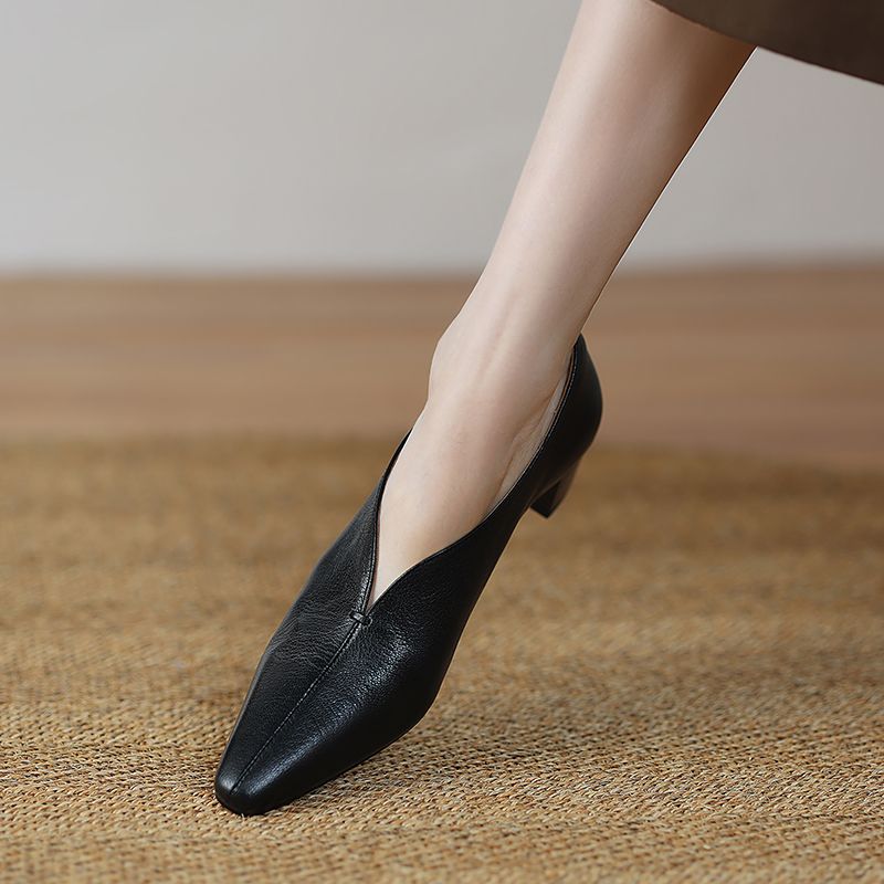Gina Dames Comfortabele Elegante Pumps - Zwart