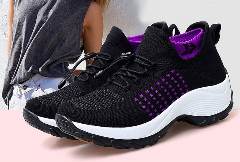 Ginger Dames Sneakers - Zwart