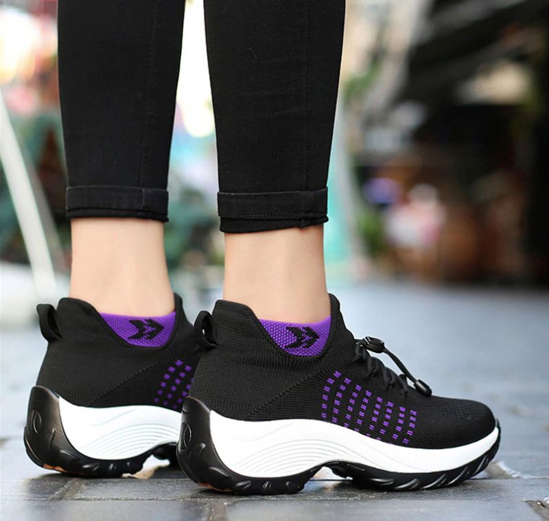 Ginger Dames Sneakers - Zwart